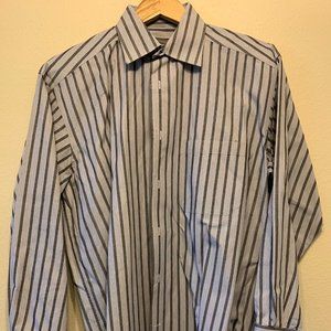 Johnson & Murphy Premium Textured Dress Shirt